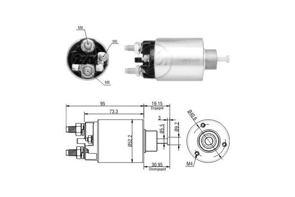 ERA ZM8860 Starter solenoid PEUGEOT experience and price