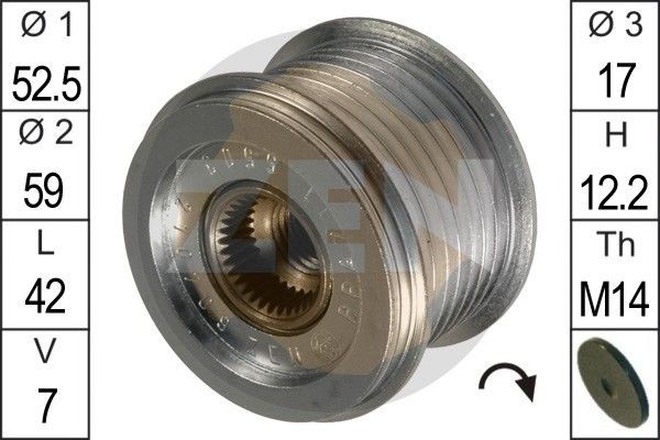 ERA ZN5503 Alternator Freewheel Clutch LEXUS experience and price