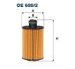 Ölfilter OE 689/2 — aktuelle Top OE K68109834AA Ersatzteile-Angebote