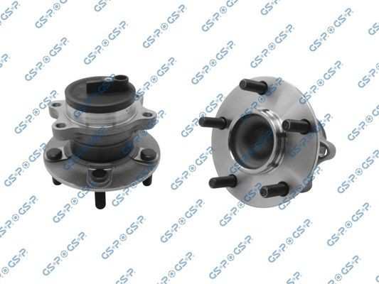 GSP 9400526 Wheel bearing kit with integrated ABS sensor, 140,5 mm