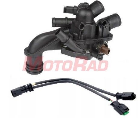 896-105KC MOTORAD Coolant thermostat PEUGEOT Opening Temperature: 105°C, with cable set, with sensor, with housing