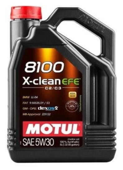 109456 Motor oil 8100 X-CLEAN EFE 5W-30 MOTUL 5W-30 review and test