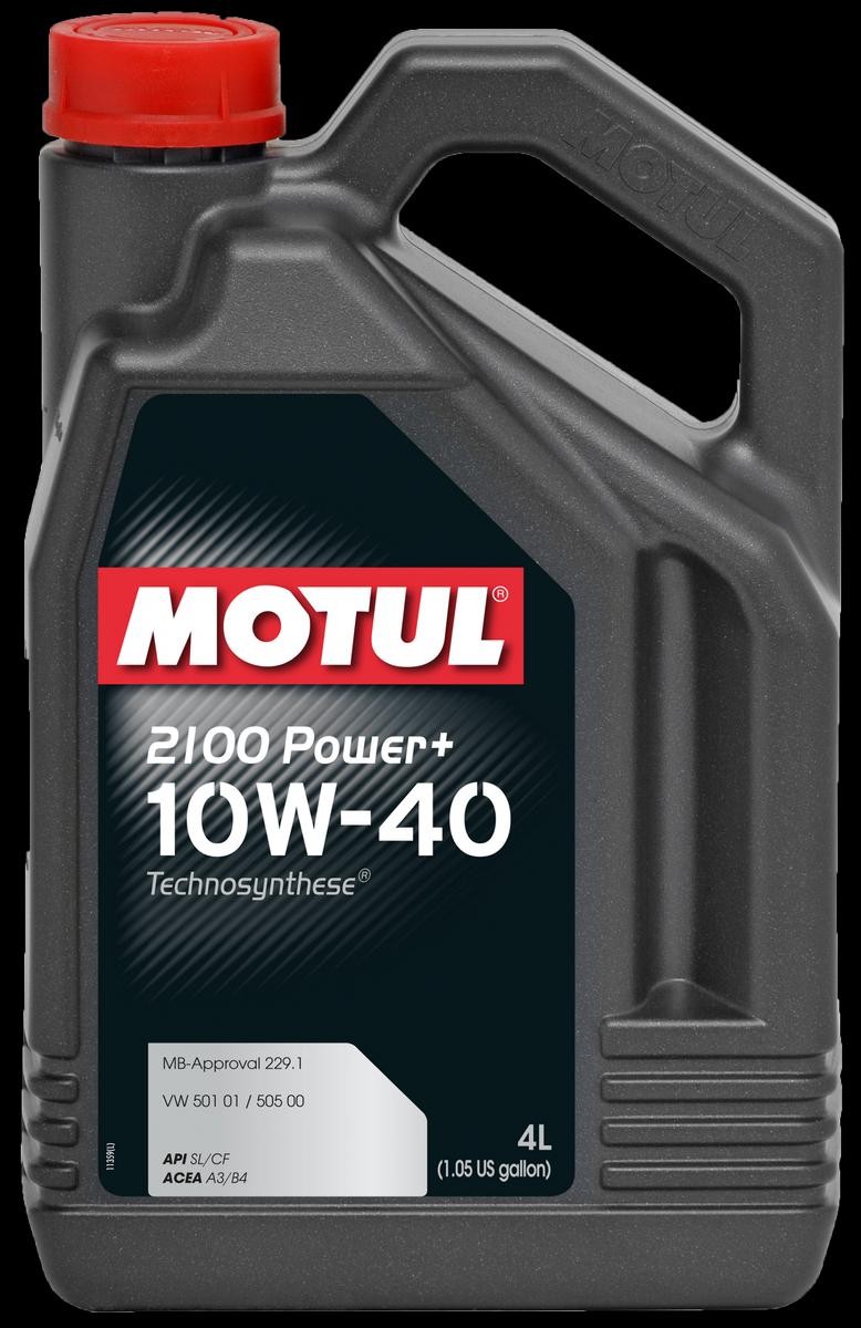 MOTUL 2100 POWER+ 10W-40, 4l, Part Synthetic Oil Motor oil 109461 buy