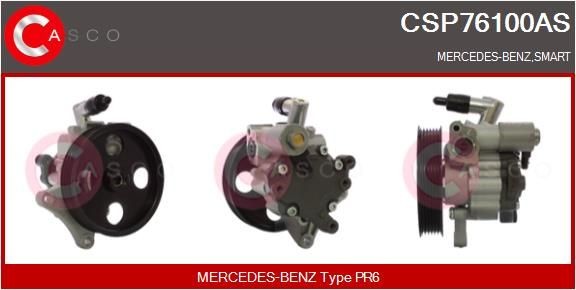 CASCO CSP76100AS Power steering pump 006 466 68 01