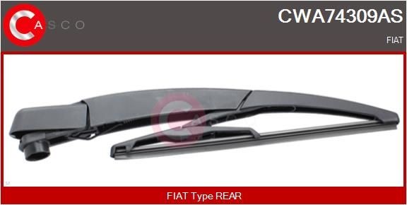 CASCO CWA74309AS Braccetti tergicristallo posteriore Fiat PANDA 2017 di qualità originale