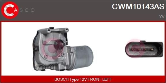 CASCO CWM10143AS Wiper motor 1K1 955 119 B