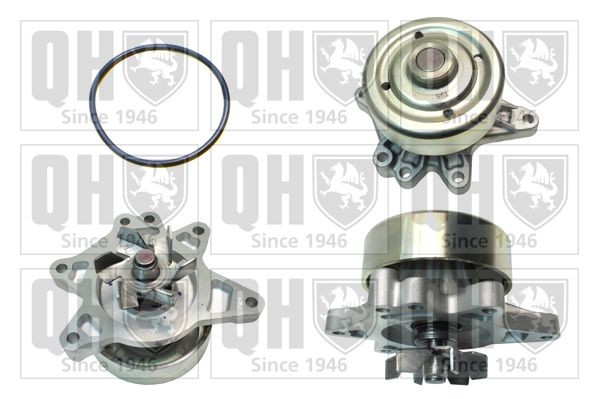 QCP3452 QUINTON HAZELL Water pumps TOYOTA with gaskets/seals, Water Pump Pulley Ø: 90 mm