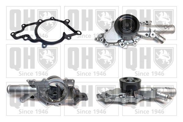 QUINTON HAZELL QCP3569 Water pump Metal, with gaskets/seals, Water Pump Pulley Ø: 90 mm