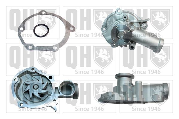 QCP3615 QUINTON HAZELL Water pumps MITSUBISHI with gaskets/seals, Water Pump Pulley Ø: 58 mm