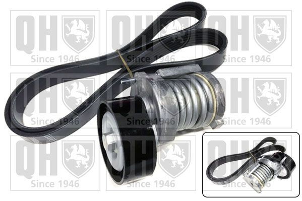 QBR61125 QUINTON HAZELL Length: 1125mm, Number of ribs: 6 Serpentine belt kit QDK17 buy