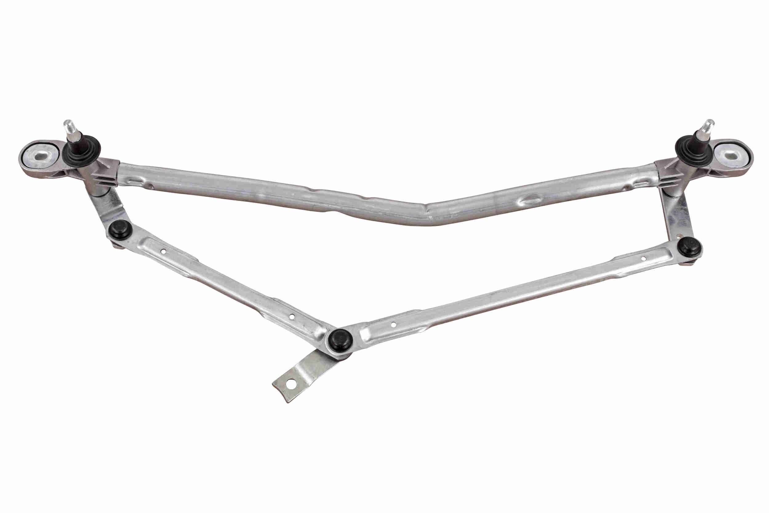 Wiper arm linkage ACKOJA for left-hand drive vehicles, Front, without electric motor - A32-0331