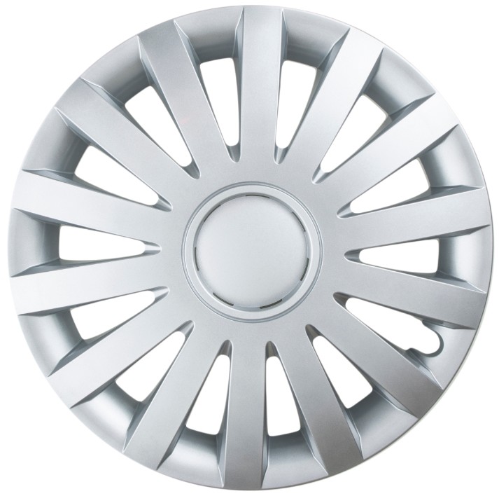 Car hubcaps Silver LEOPLAST WIND13