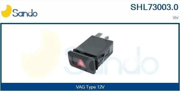 SANDO SHL73003.0 Hazard Light Switch 1J0 953 235 J 01 C