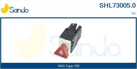 SANDO SHL73005.0 Hazard Light Switch 3C0953509A