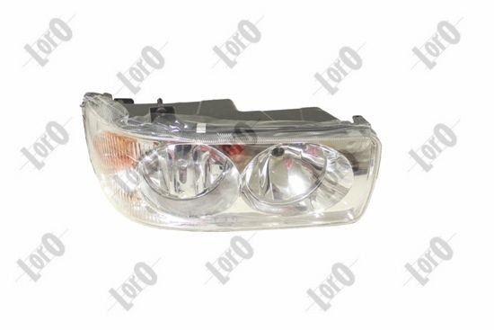 ABAKUS 012-21311-1535 Headlight Right, H7/H1, W5W, P21W, without motor for headlamp levelling, PX26d, BA15s, P14.5s