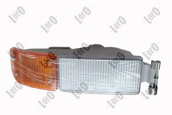 ABAKUS 029-26311-2515 Headlight Left, W5W, H7/H7, with bulb holder, with motor for headlamp levelling, without motor for headlamp levelling, with bulbs, PX26d