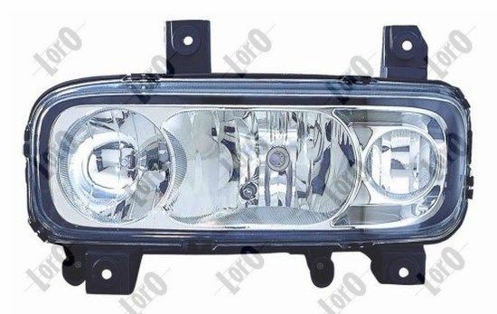 ABAKUS Left, with front fog light, with motor for headlamp levelling, without bulbs, P14.5s, PX26d Front lights 054-21383-1515 buy