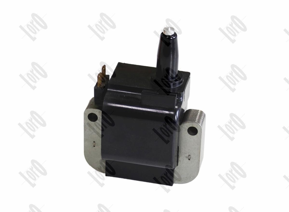 ABAKUS 122-01-109 Ignition coil 1, 2-pin connector, Connector Type DIN, for vehicles with distributor