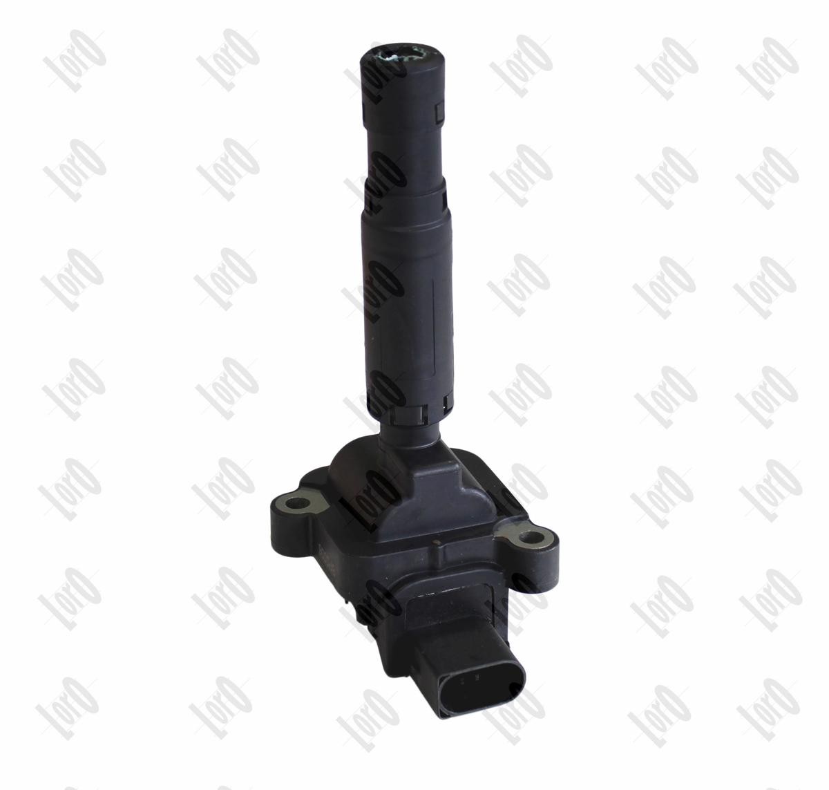 ABAKUS 122-01-125 Ignition coil 1, 3-pin connector, Connector Type SAE