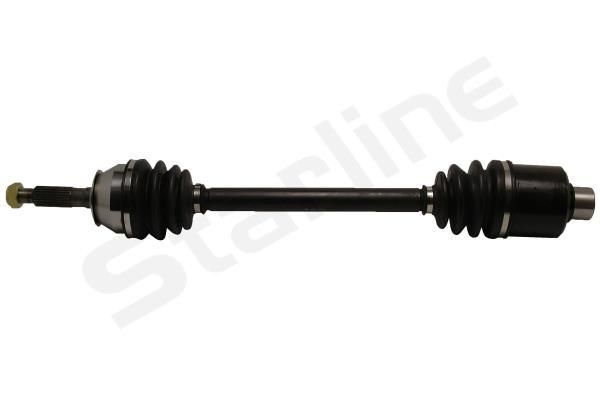 STARLINE Left, Right External Toothing wheel side: 25, Tooth Gaps, transm. side connection: 27 Driveshaft 36.26.611 buy
