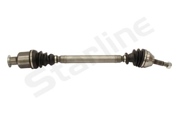 STARLINE Right, 712mm Length: 712mm, External Toothing wheel side: 21, Tooth Gaps, transm. side connection: 23 Driveshaft 36.78.614 buy