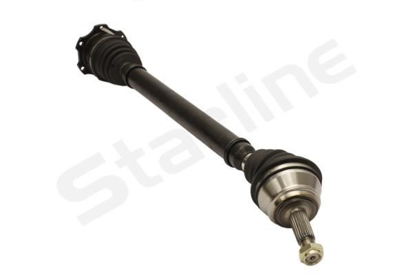 STARLINE Right, 767mm Length: 767mm, External Toothing wheel side: 22 Driveshaft 42.14.615 buy