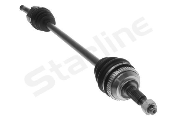 STARLINE Right, 1028mm Length: 1028mm, External Toothing wheel side: 26, Number of Teeth, ABS ring: 47 Driveshaft 66.10.615 buy