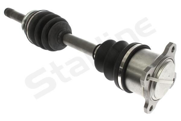 STARLINE Left, 616mm Length: 616mm, External Toothing wheel side: 28 Driveshaft 82.53.611 buy