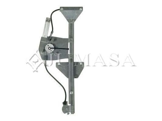 ZR HD704 R JUMASA Window mechanism HONDA Right Front, Operating Mode: Electric, without electric motor, with comfort function