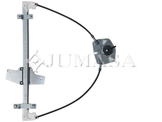 ZR KA706 L JUMASA Window mechanism KIA Left Front, Operating Mode: Electric, without electric motor, with comfort function
