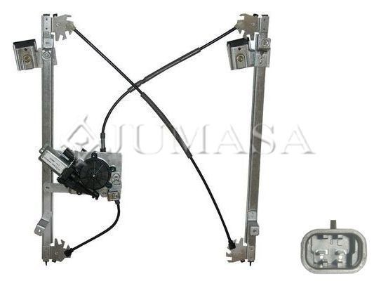 ZR LR16 R JUMASA Window mechanism LAND ROVER Right Front, Operating Mode: Electric, with electric motor, without comfort function