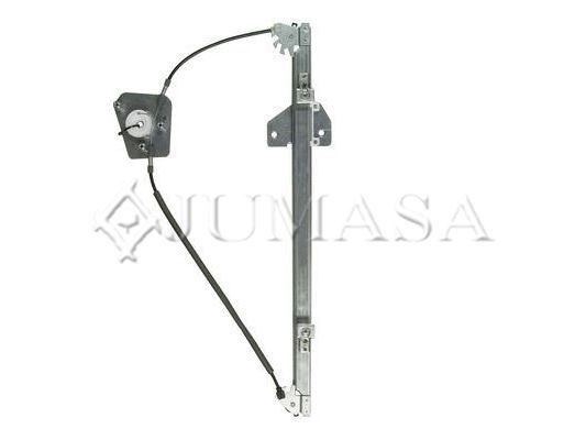 ZR ZA710 R JUMASA Window mechanism IVECO Right Front, Operating Mode: Electric, without electric motor, with comfort function