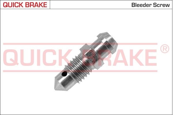 Винт на клапан за обезвъздушаване, QUICK BRAKE 0053 - Крепежни елементи резервни части за Опел поръчайте