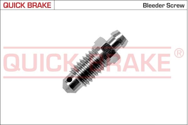QUICK BRAKE 0100 Breather Screw / Valve 77364928
