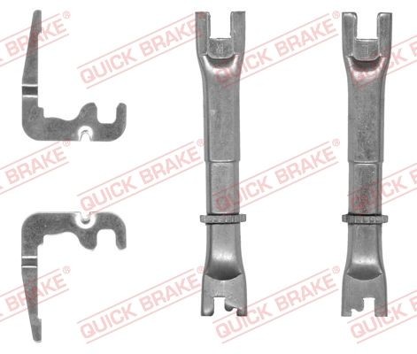 Ford KA Adjuster, drum brake 14643329 QUICK BRAKE 101 53 005 online buy