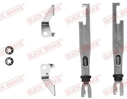Great value for money - QUICK BRAKE Adjuster, drum brake 102 53 001