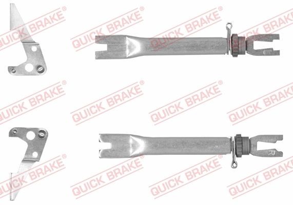Ford C-MAX Adjuster, drum brake QUICK BRAKE 102 53 027 cheap
