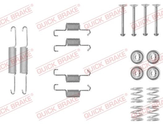 Toyota VERSO Brake shoe fitting kit QUICK BRAKE 105-0011 cheap