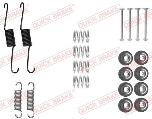105-0031 QUICK BRAKE Accessory kit brake shoes TOYOTA