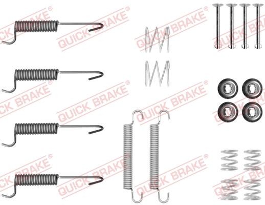 QUICK BRAKE 105-0047 Accessory kit, brake shoes MAZDA CX-5 price