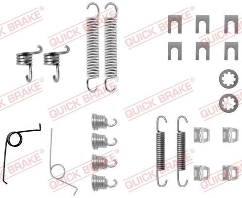 105-0545 QUICK BRAKE Accessory kit brake shoes FIAT