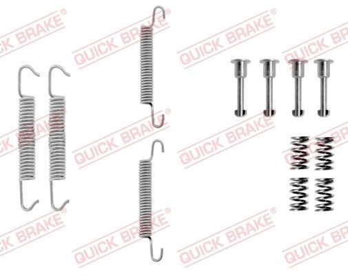 QUICK BRAKE 105-0621 Accessory kit, brake shoes BMW 5 Series 2005 in original quality
