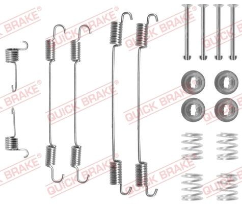 Mercedes-Benz CITAN Repair kit parts - Accessory Kit, brake shoes QUICK BRAKE 105-0750