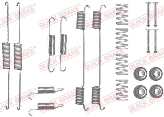 QUICK BRAKE 105-0861 Accessory Kit, brake shoes CHRYSLER experience and price