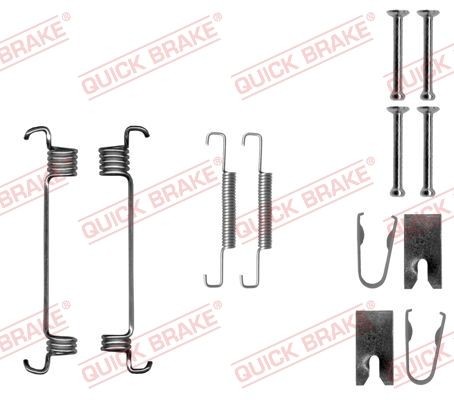 QUICK BRAKE 105-0875 Accessory kit, parking brake shoes