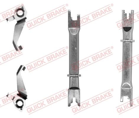 Great value for money - QUICK BRAKE Adjuster, drum brake 108 53 010