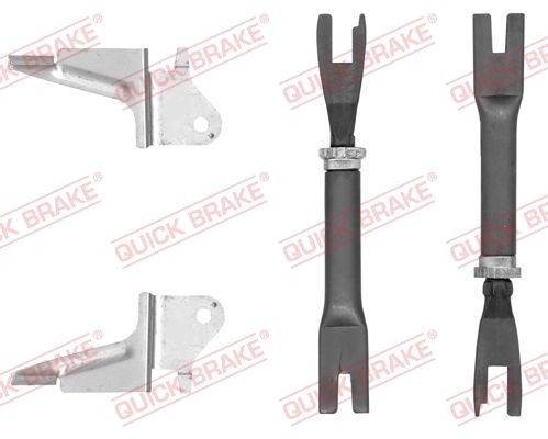 QUICK BRAKE 108 53 014 Adjuster, drum brake KIA CARENS price