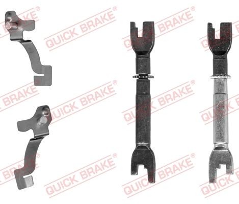 QUICK BRAKE 108 53 017 Adjuster, drum brake KIA CARENS price