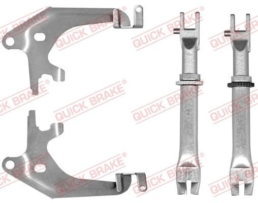 Great value for money - QUICK BRAKE Adjuster, drum brake 108 53 018