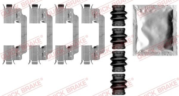 QUICK BRAKE 1090010 Brake pad fitting kit Mercedes W222 S 650 Maybach 530 hp Petrol 2024 price